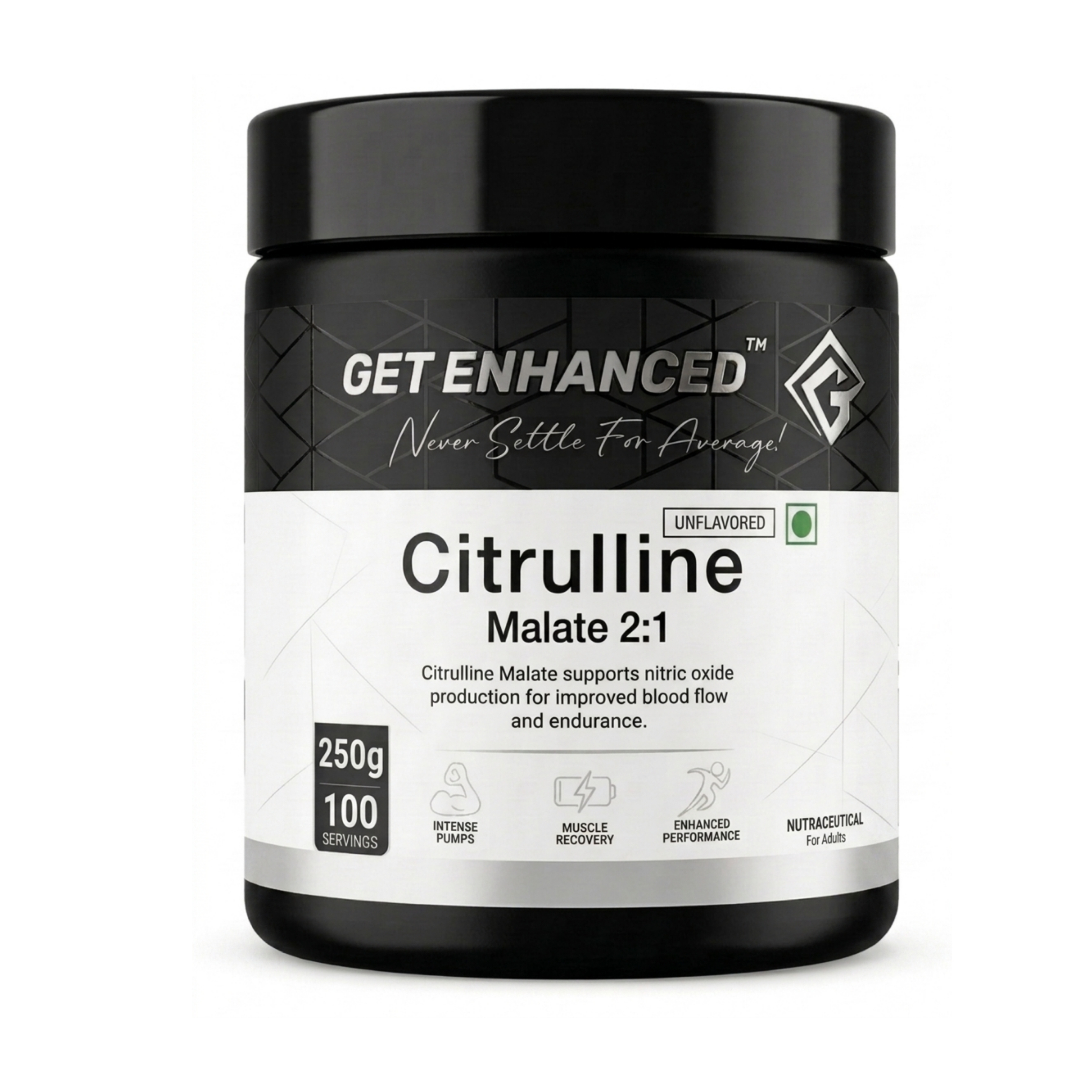 Get Enhanced Citrulline Malate 2:1 — 250g